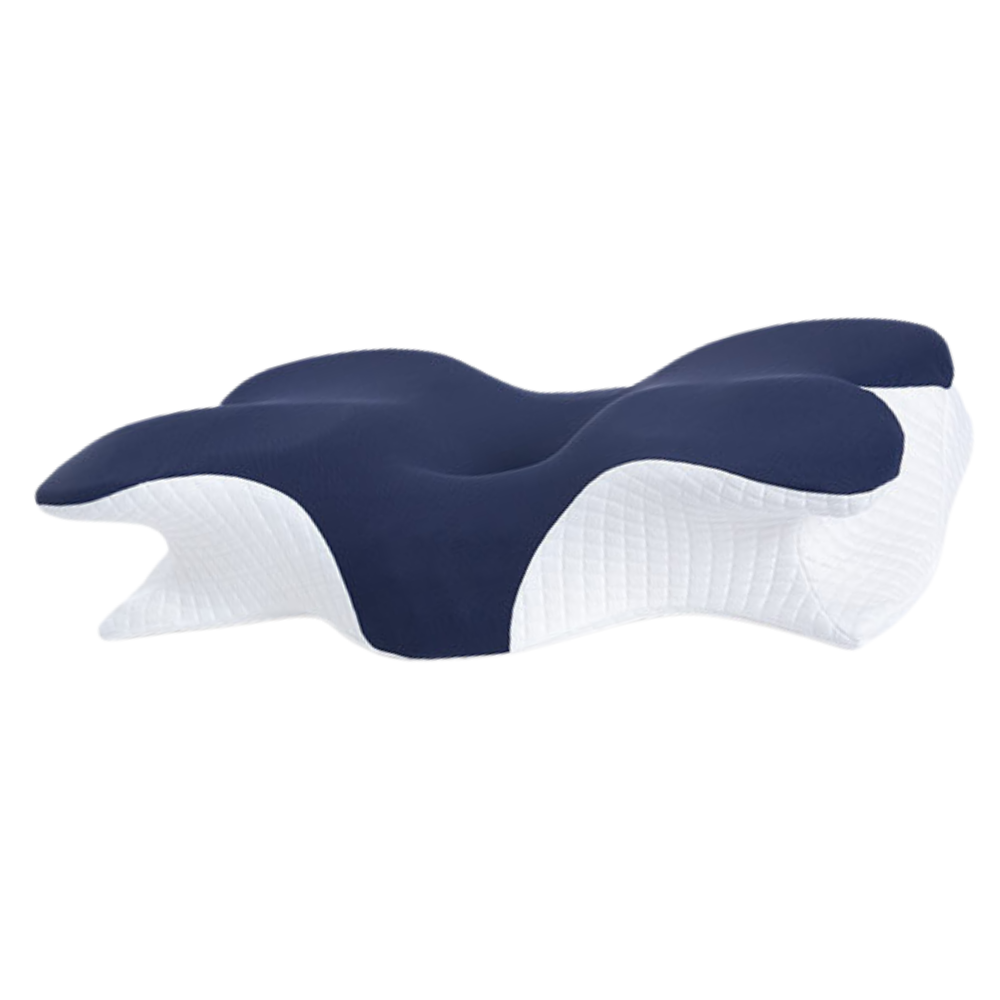 Oreiller ergonomique à mémoire de forme. Confort, soutien et sommeil réparateur